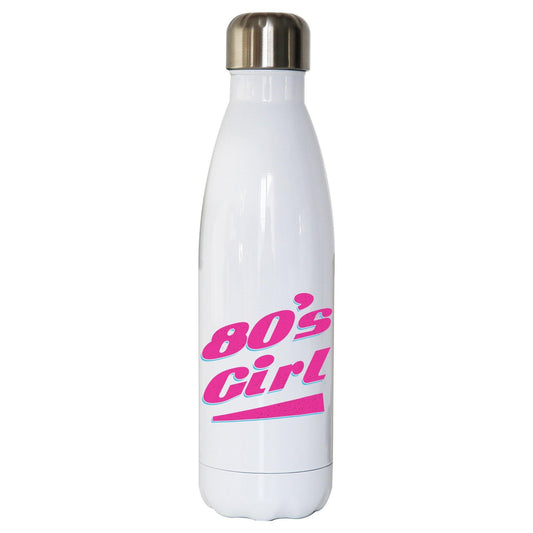 80's girl retro Water bottle stainless steel reusable