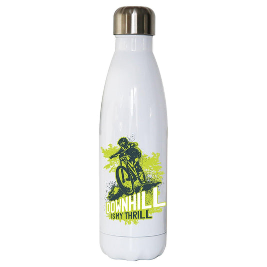 Downhill biking mountain bike water bottle stainless steel reusable