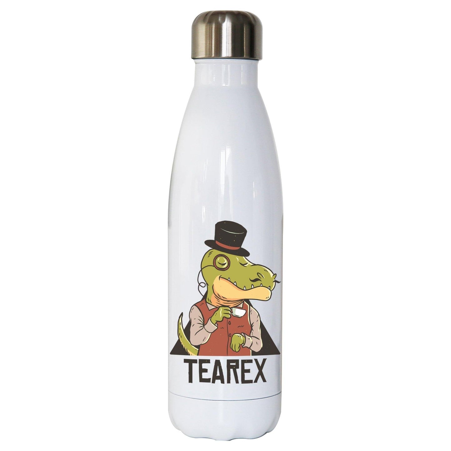 Tearex dinosaur funny design water bottle stainless steel reusable