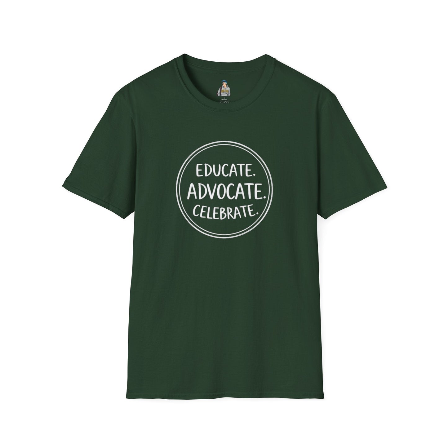 Unisex Incognito Pride T-Shirt - Educate. Advocate. Celebrate.