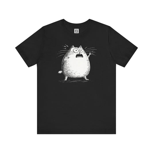 Funny Cat Graphic T-Shirt Style014