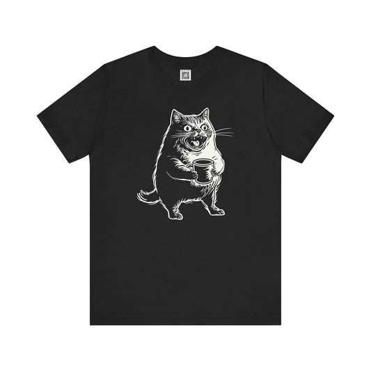 Funny Cat Graphic Tee Style002