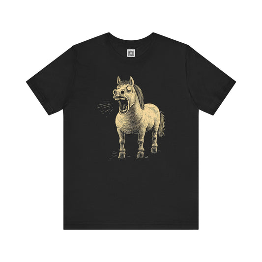 Funny Horse Graphic T-Shirt