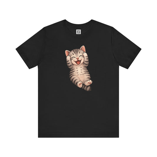 Playful Kitten Graphic Tee