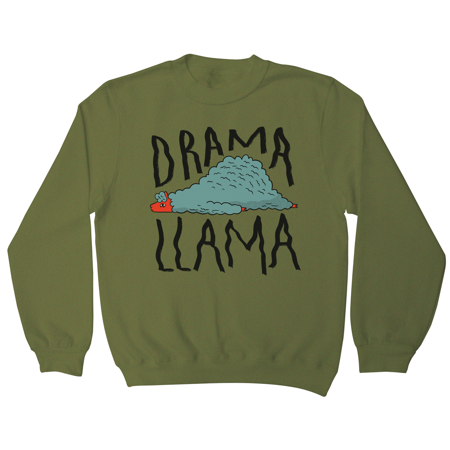 Drama llama funny sweatshirt
