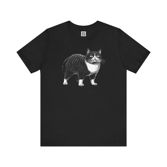 Cat Graphic T-Shirt Style004