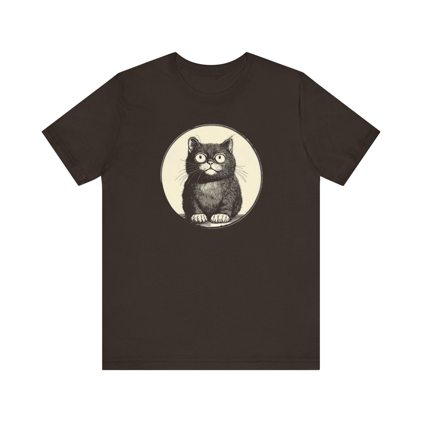 Cute Cat Graphic Tee Ã¢â‚¬â€œ Vintage Style Cat Lover Shirt