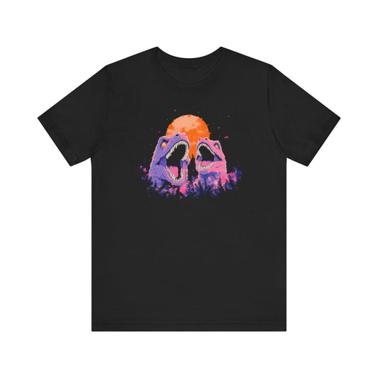 Dinosaur Sunset Graphic Tee