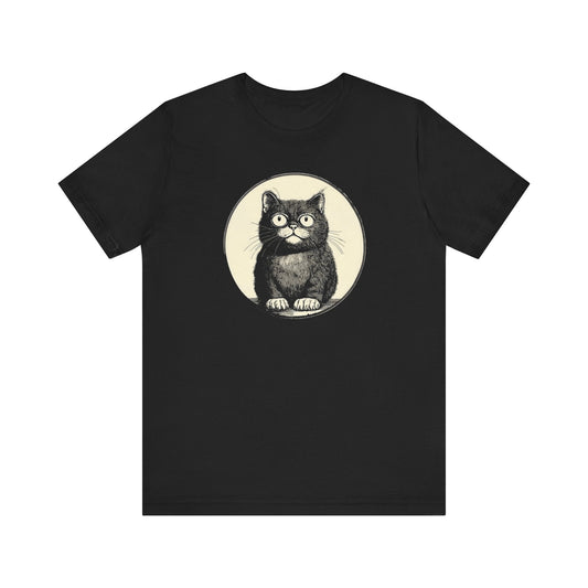 Cute Cat Graphic Tee Ã¢â‚¬â€œ Vintage Style Cat Lover Shirt