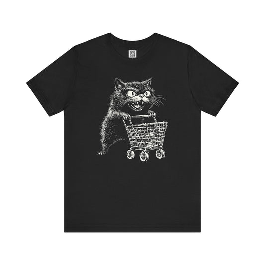 Cart Cat Graphic Tee