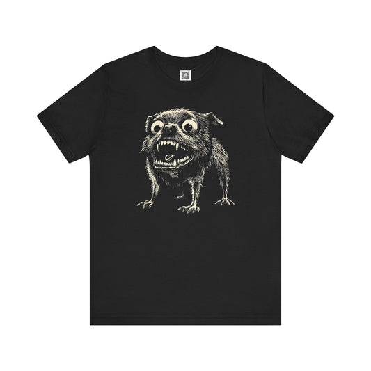 Graphic Tee with Unique Dog Design