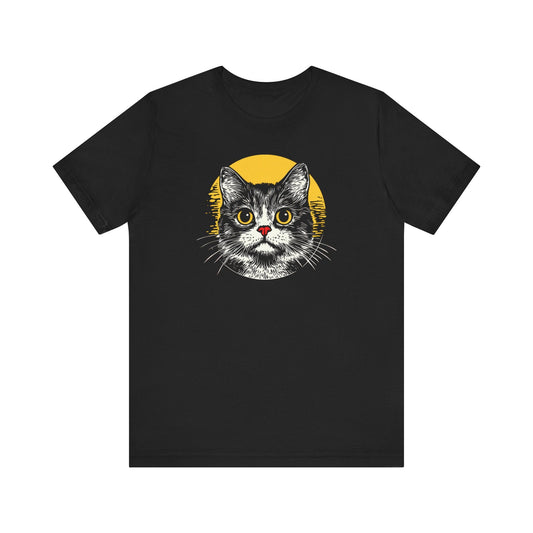 Cat Graphic T-Shirt Style002