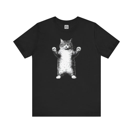 Funny Cat Graphic T-Shirt Style009
