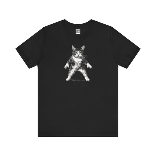 Funny Cat Graphic T-Shirt Style010