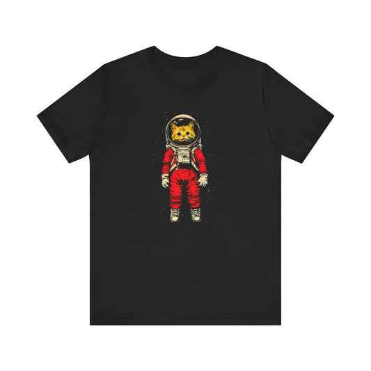 Galactic Kitten Astronaut Graphic Tee
