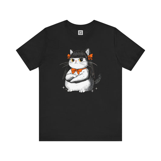 Cute Cat Graphic Tee Style004
