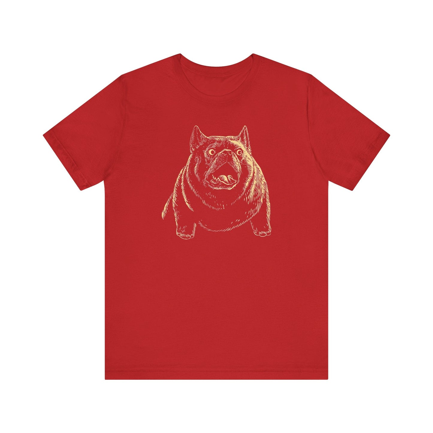 Funny Bulldog Expression T-Shirt Ã¢â‚¬â€œ Comical Dog Lovers Tee