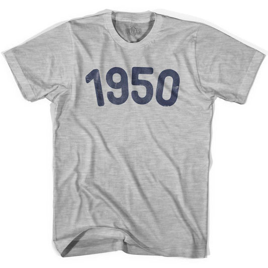 1950 Year Celebration Womens Cotton T-shirt