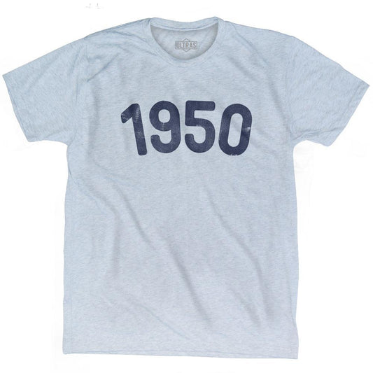 1950 Year Celebration Adult Tri-Blend T-shirt Style001
