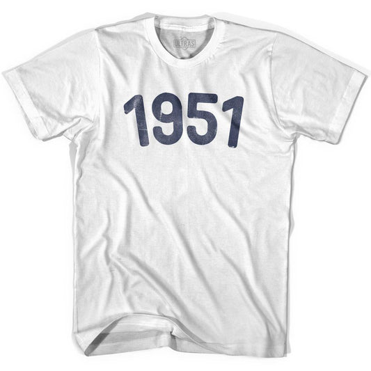 1951 Year Celebration Adult Cotton T-shirt Style004