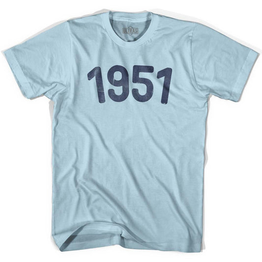 1951 Year Celebration Adult Cotton T-shirt Style001