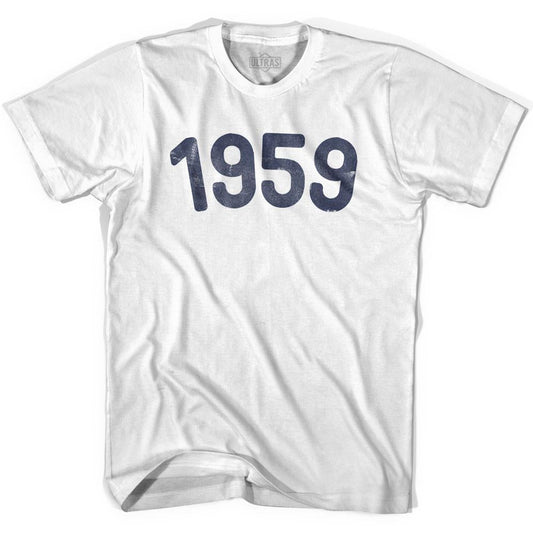 1959 Year Celebration Adult Cotton T-shirt Style004