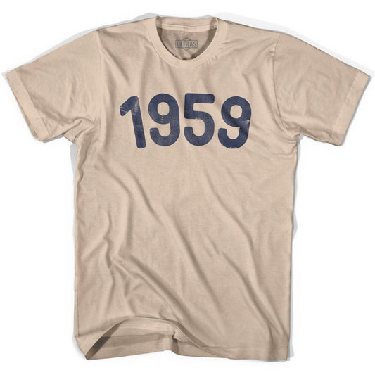 1959 Year Celebration Adult Cotton T-shirt Style002