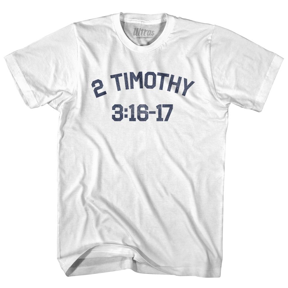 2 Timothy 3 16-17 Womens Cotton Junior Cut T-Shirt