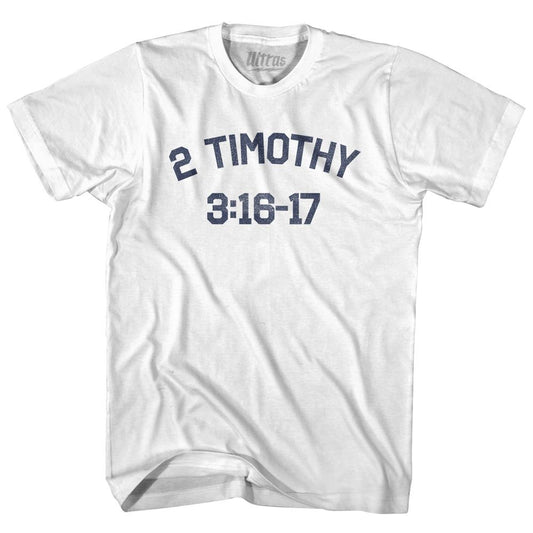 2 Timothy 3 16-17 Womens Cotton Junior Cut T-Shirt