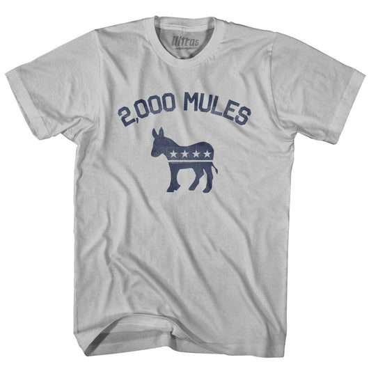 2000 Mules Donkey Adult Cotton T-shirt