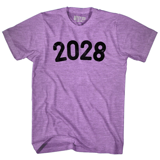 2028 Year Celebration Adult Tri-Blend T-shirt Style006