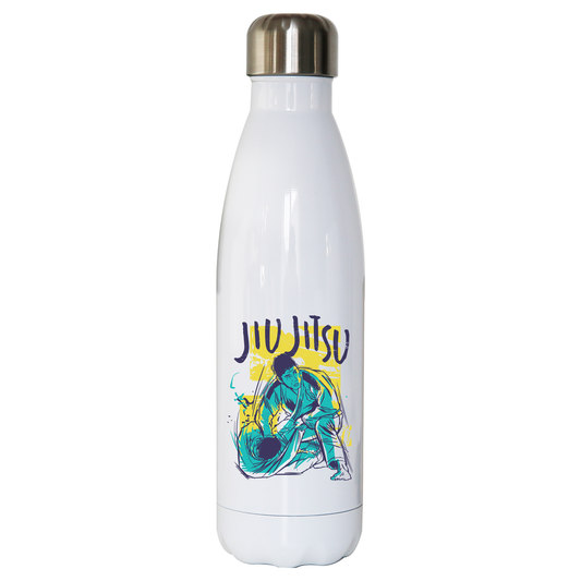 Jiu jitsu grunge color water bottle stainless steel reusable
