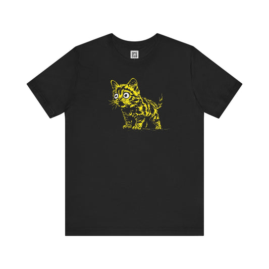 Playful Cat Graphic Tee