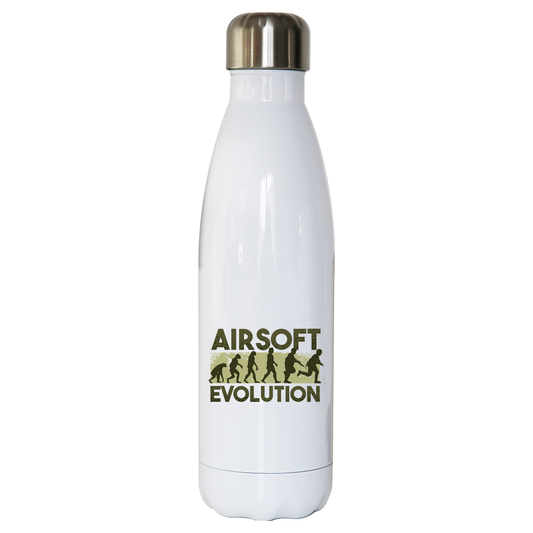 Airsoft evolution water bottle stainless steel reusable