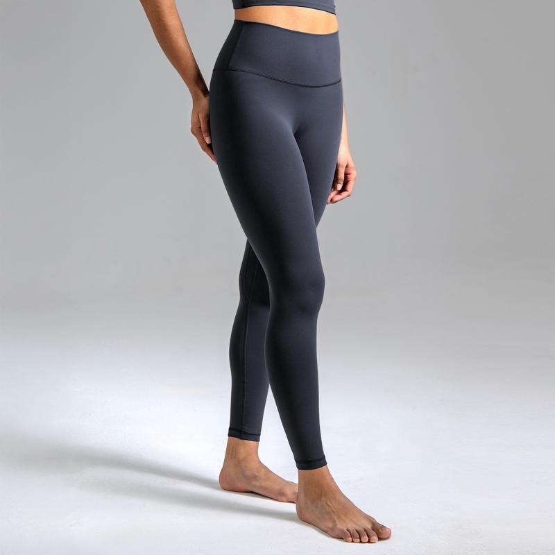 Colorfulkoala Dreamlux No Front Seam Leggings for Women 25"/28" Inseam High Waisted Seamless Buttery Soft Yoga Pants