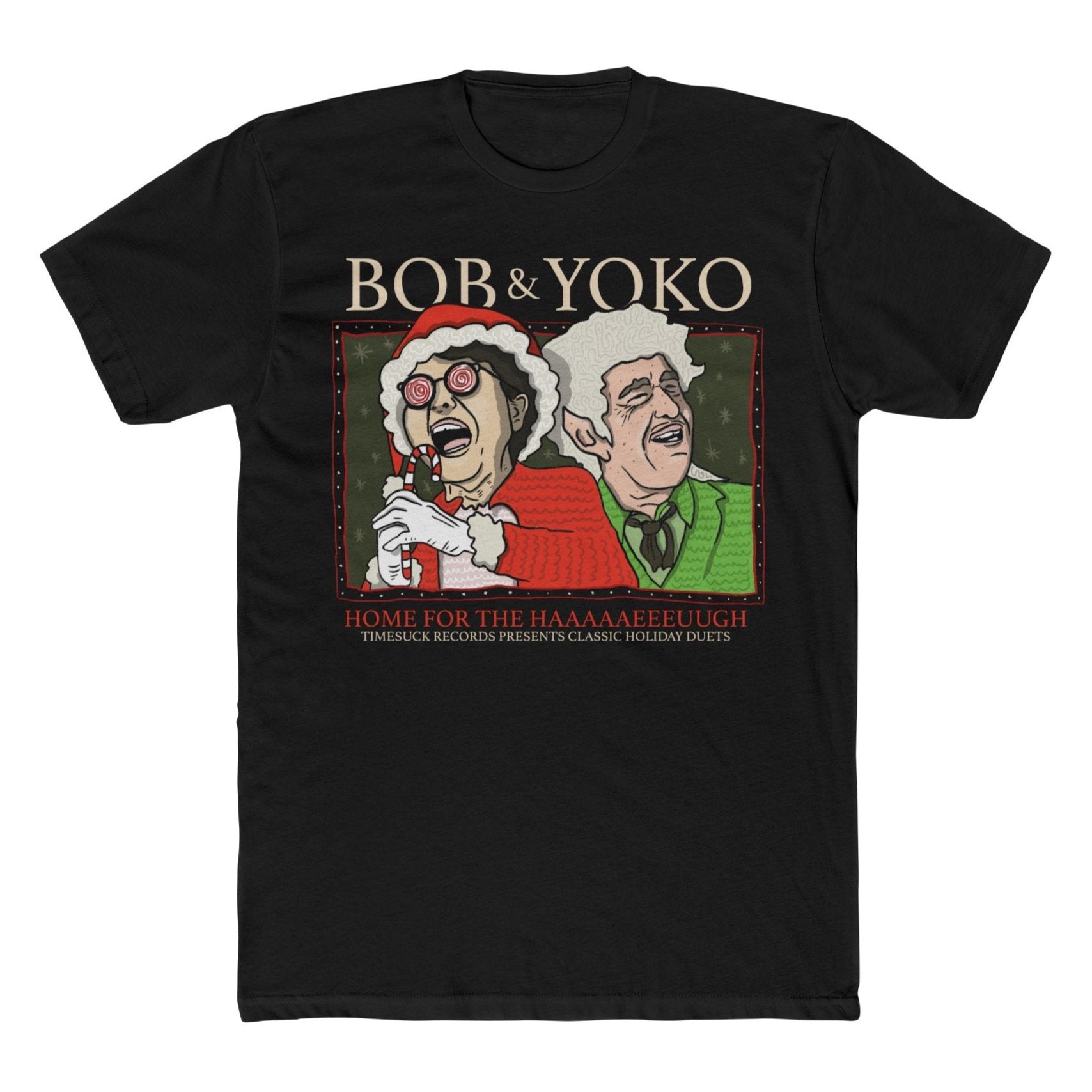 Bob and Yokos Holiday Album Tee