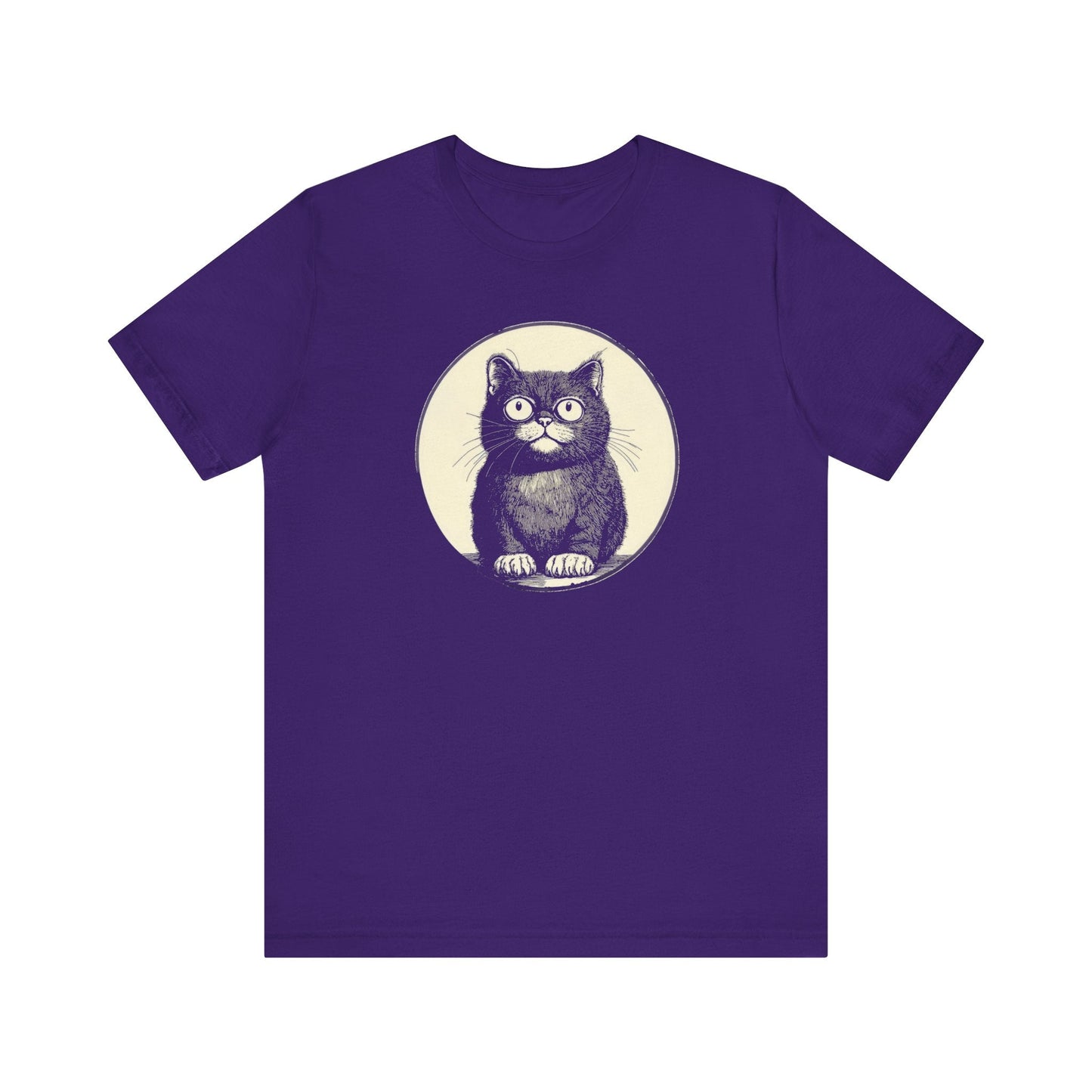 Cute Cat Graphic Tee Ã¢â‚¬â€œ Vintage Style Cat Lover Shirt