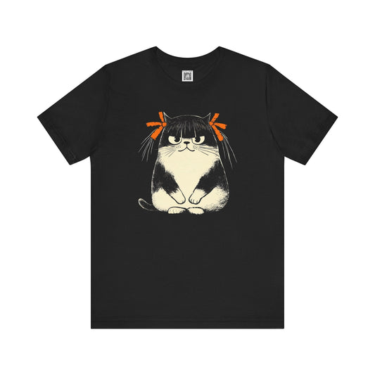 Cute Cat Graphic Tee Style002