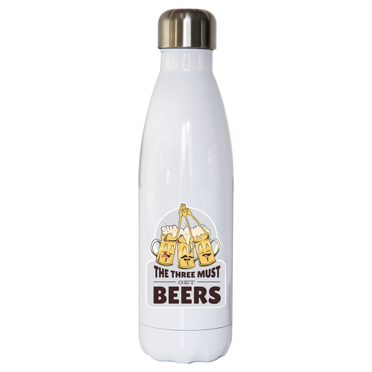 Must get beers water bottle stainless steel reusable