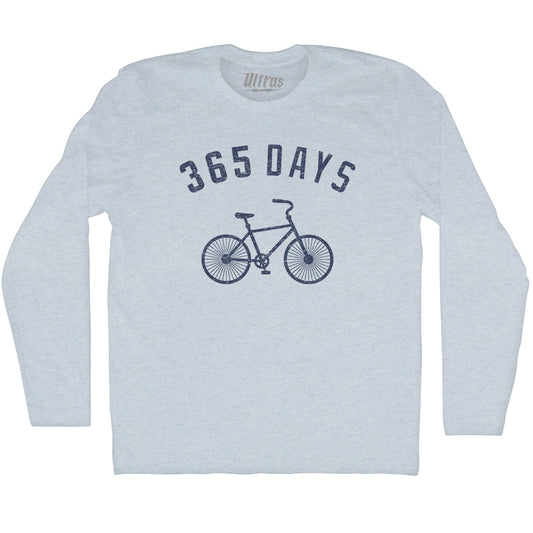 365 Days Bike Adult Tri-Blend Long Sleeve T-shirt Style003