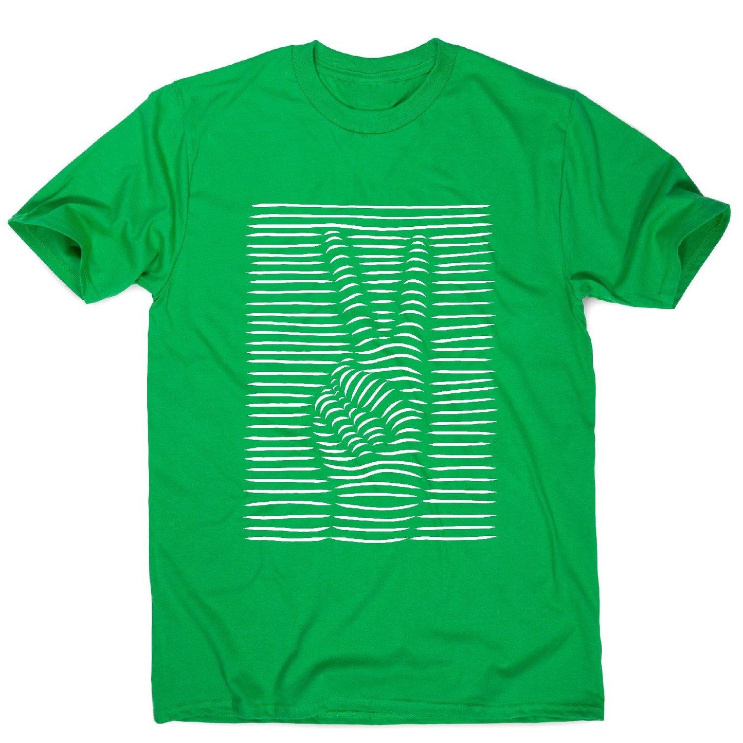 3d peace sign - men's funny illustrations t-shirt