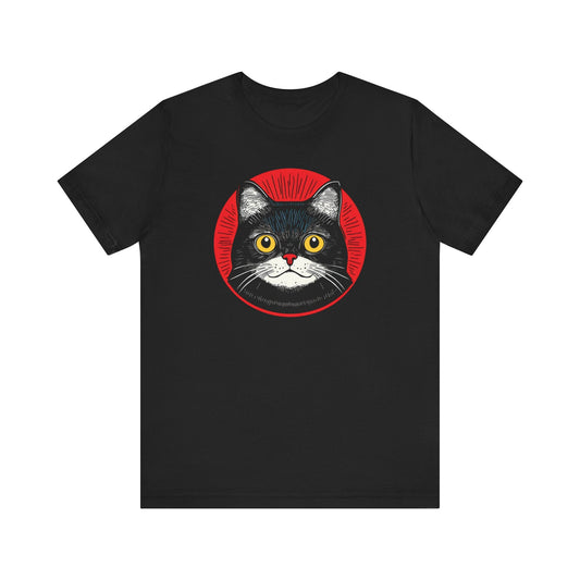 Cat Graphic T-Shirt Style001