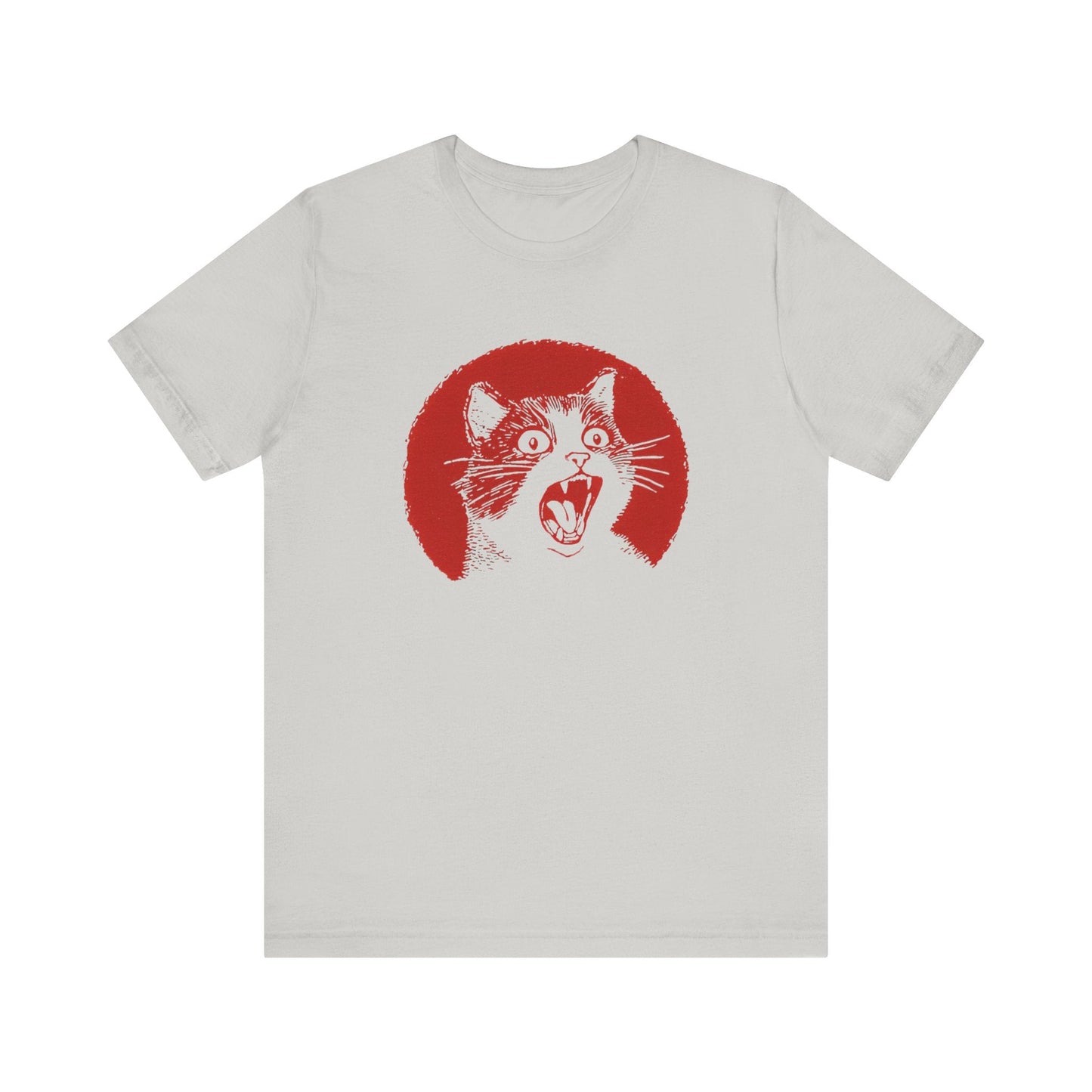 Fierce Cat Graphic Tee Style001
