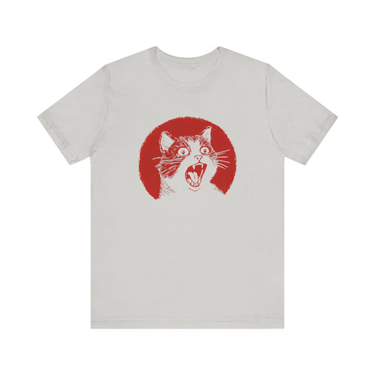 Fierce Cat Graphic Tee Style001