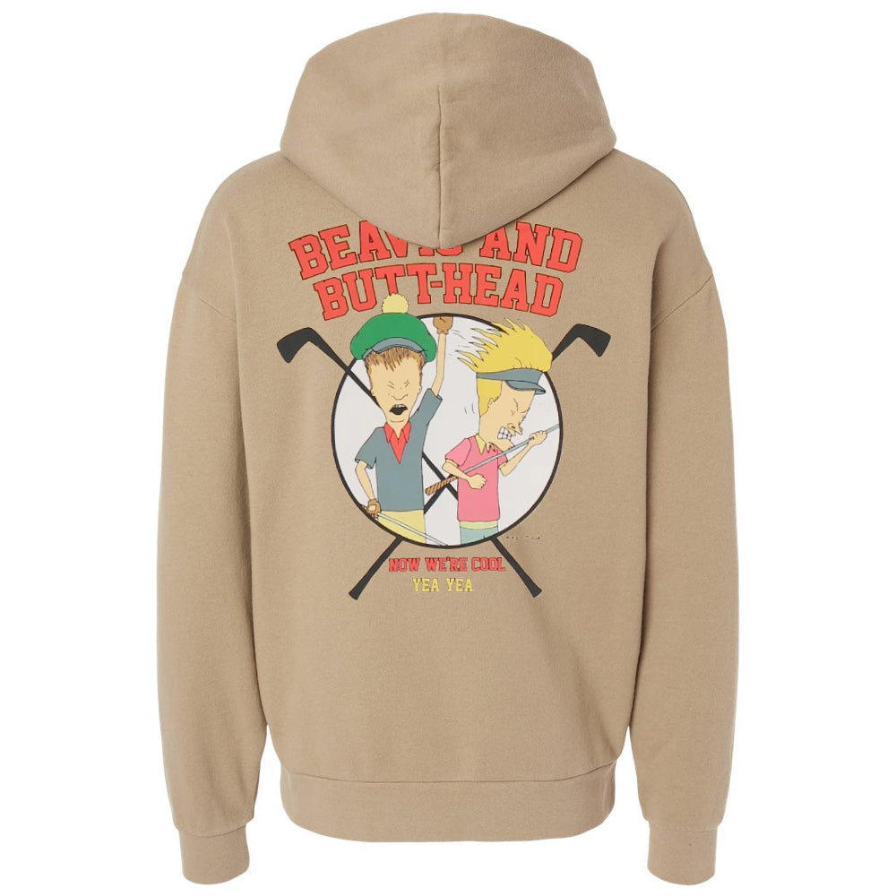 MTV - Beavis And Butthead Pullover Graphic Sand Hoodie