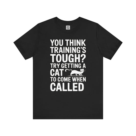 Funny Cat Training T-Shirt