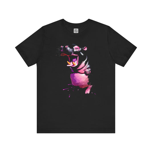 Hippo Graphic Tee Style002