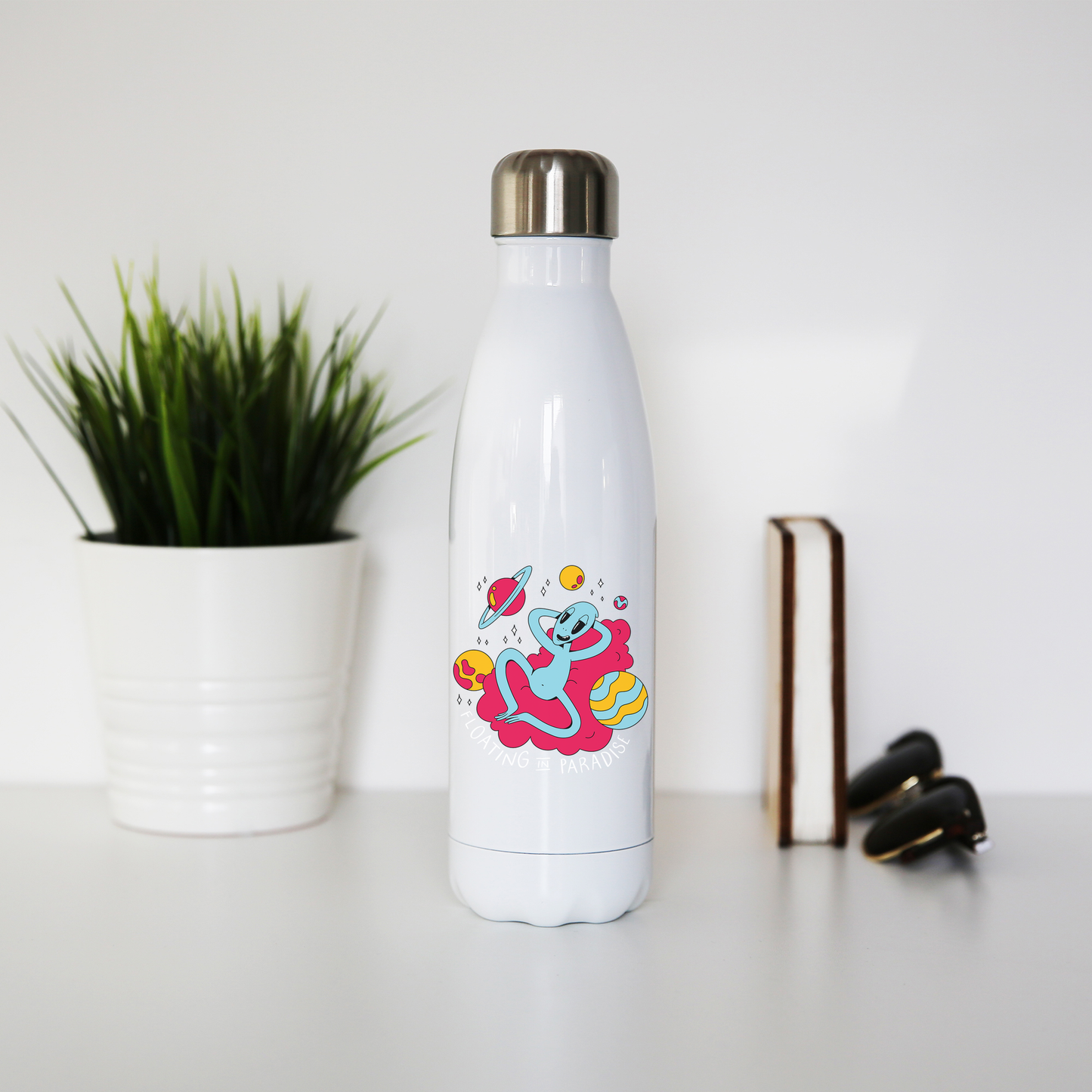 Chilling alien water bottle stainless steel reusable