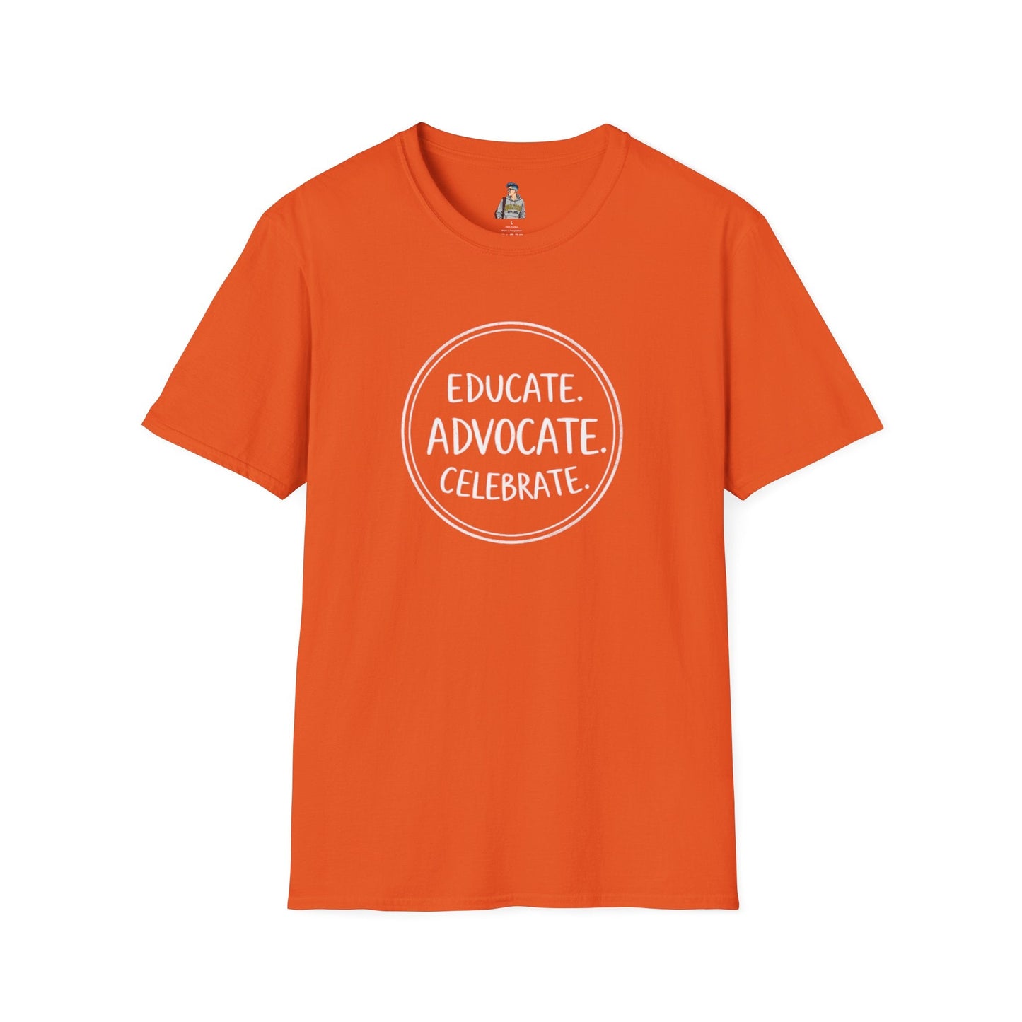 Unisex Incognito Pride T-Shirt - Educate. Advocate. Celebrate.