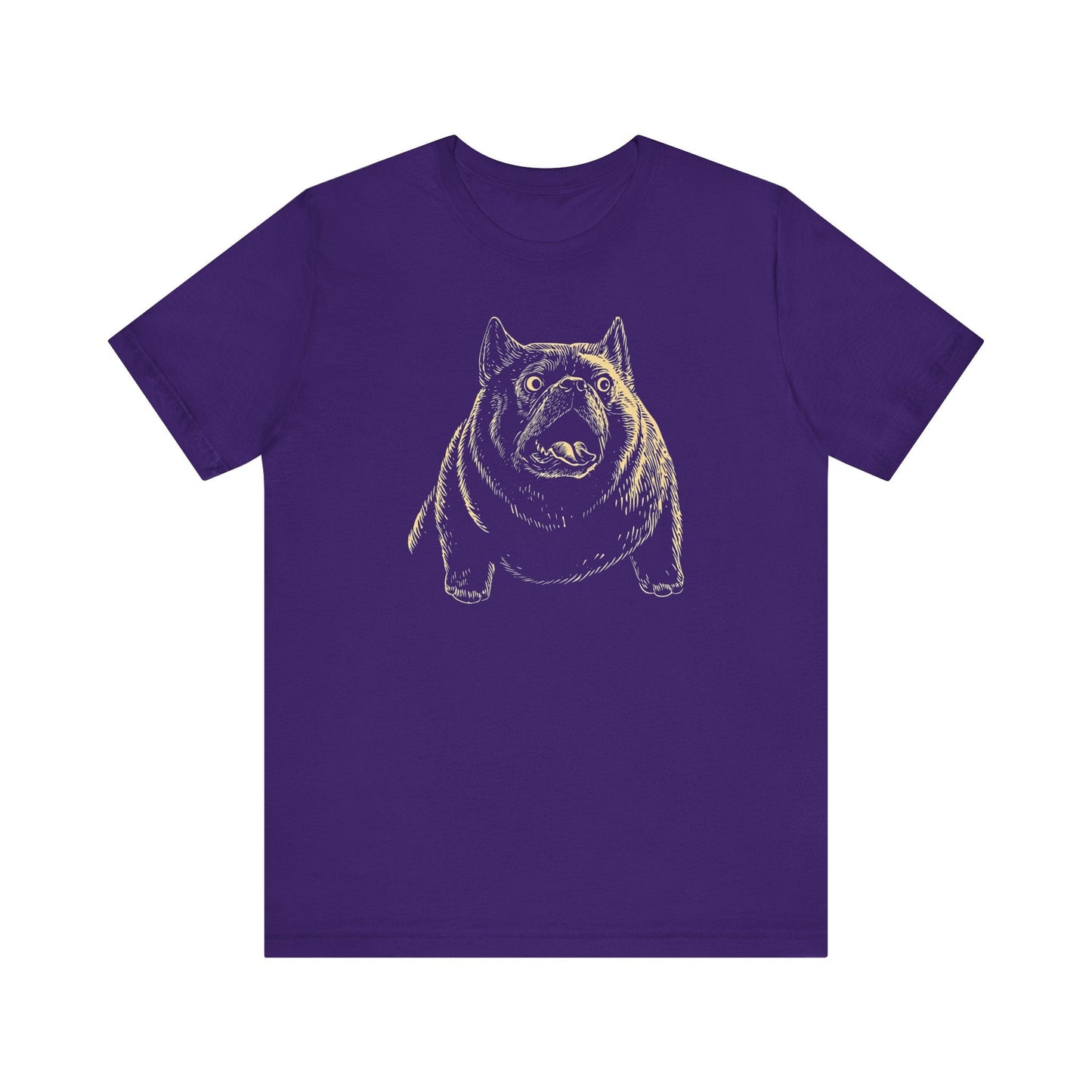 Funny Bulldog Expression T-Shirt Ã¢â‚¬â€œ Comical Dog Lovers Tee